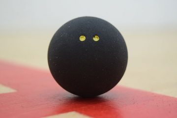 why do squash balls get so hot